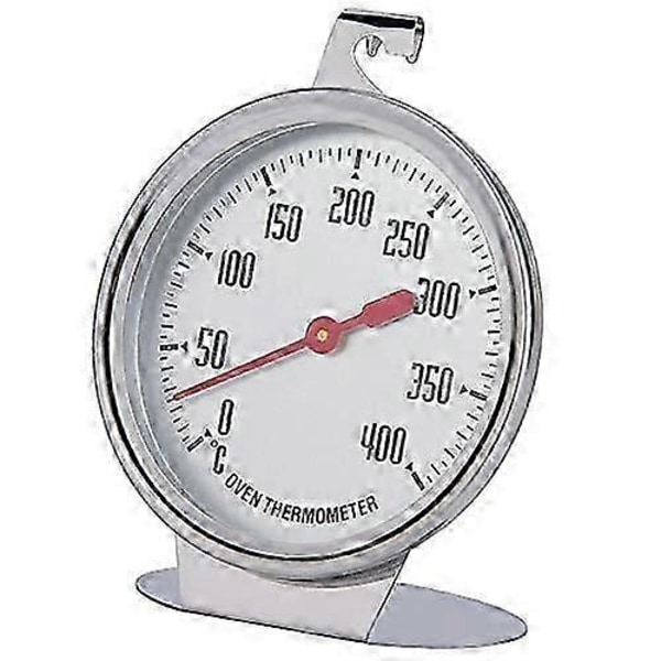 Ovntermometre Temperaturmåler Øyeblikkelig Avlesning Termometer Rustfritt Stål Probe Hold Dial Up