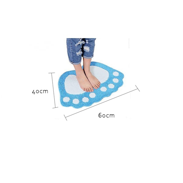 ##/Liukumaton kylpymatto kylpyhuoneeseen 40 x 60 cm##/