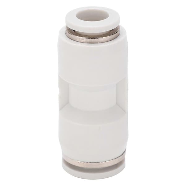 10 st Rak Reduceringskoppling Snabbkoppling Pneumatiska Luftslang Reduceringsrör Fittings VitPG8-6