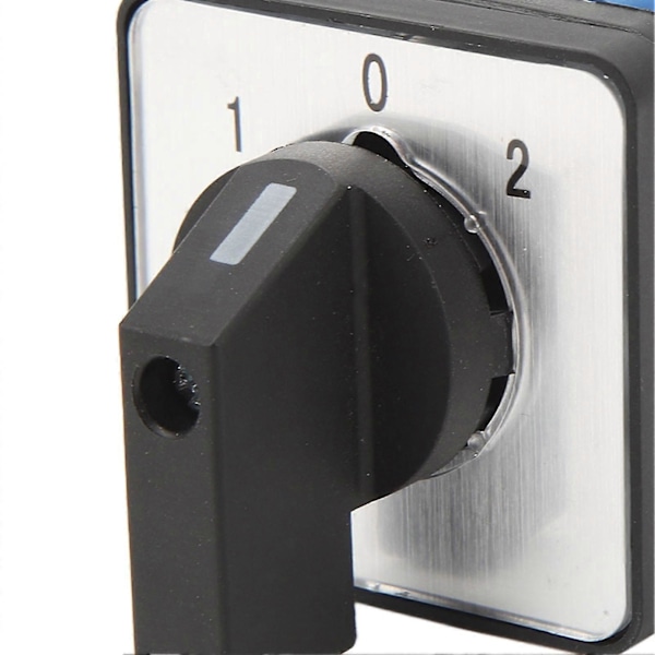 Universal Endringsvelgerbryter 3 Posisjoner Dobbel Strømmoverføring Bryter DC 220v AC 380v