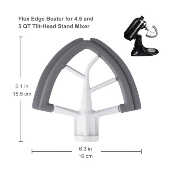 4,5 - 5 Quart Flex Edge -sekoitin KitchenAid Vertical Blender -sekoittimeen