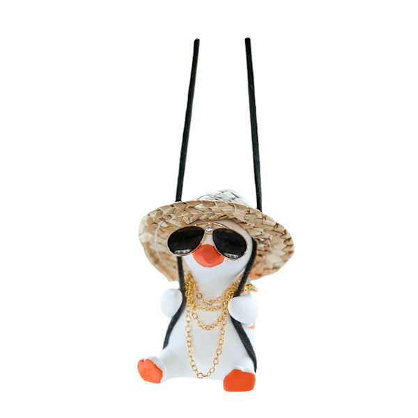 /#/Duck Charm 1 Piece Duck Charm on Car Rearview Mirror for Car Decoration/#/
