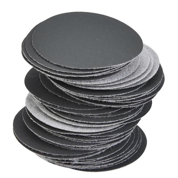 50 st Kardborre 50mm Slippapper Slippolering Papper Pads Abrasivt Sandpapper (#1500)