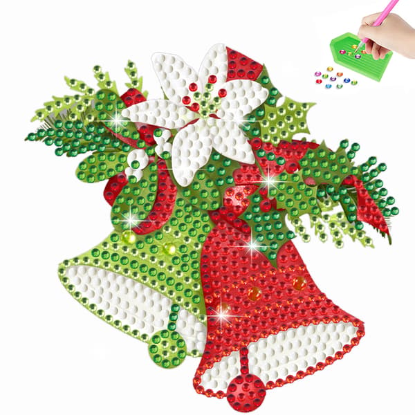 ##/DIY Diamantmålning Dekal Väggdekal Julkula##/