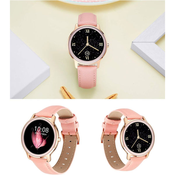 ##/Smartwatch til kvinder Smartwatch Rund Vandtæt Smartwatch wit##/