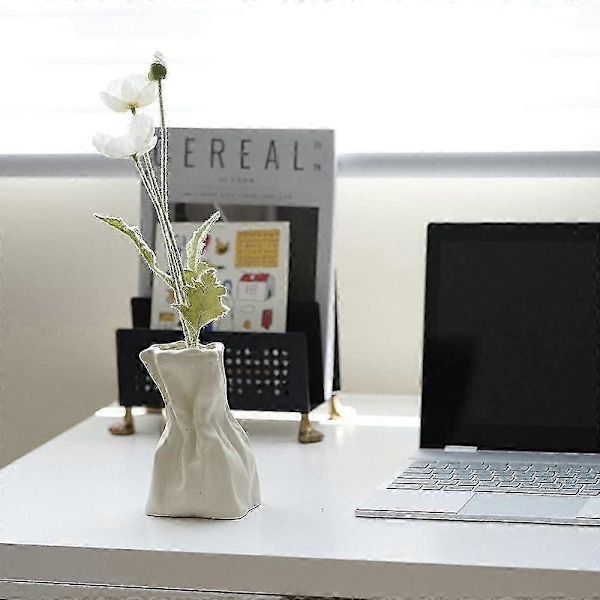 Keramisk vas för blomsterarrangemang, vardagsrum & matbord