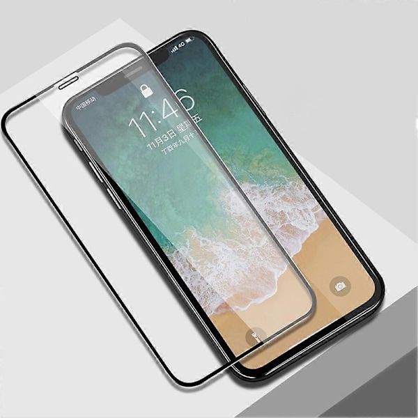 Fuld Dækning Hærdet Glas Skærmbeskytter Kompatibel iPhone 7 8 Plus XR X XS 11 Pro Max for iPhone XR