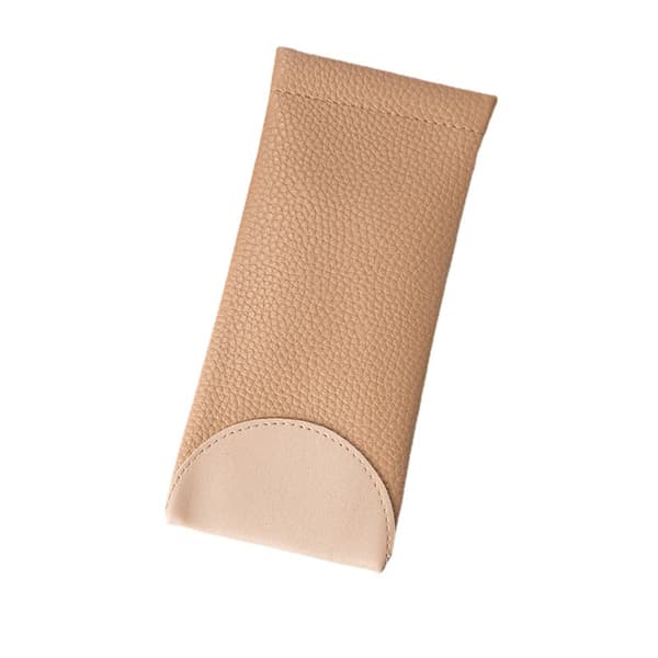 ##/5-pack Glasögonfodral med Glasduk Mjukt Glasögonfodral i PU-Läder Glasögonväska Läsfodral för Kvinnor Män Barn##/