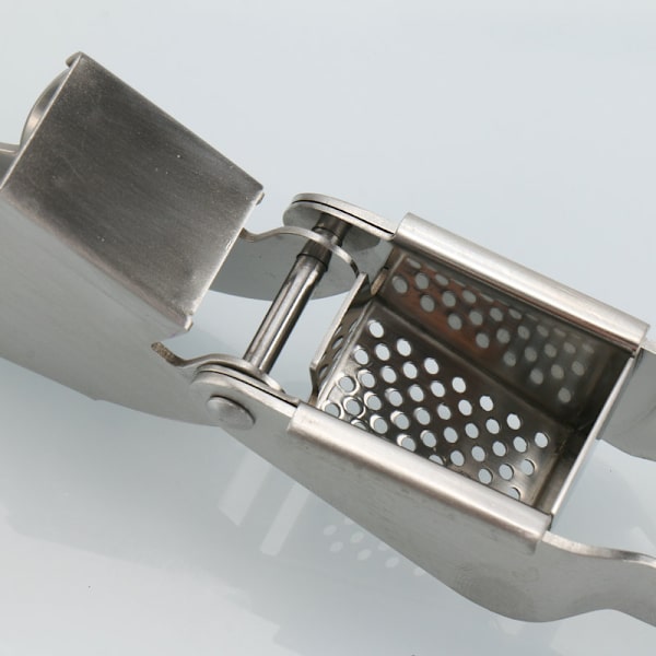 430 Silver Hardware Lätt att rengöra rostfritt stål vitlökspress