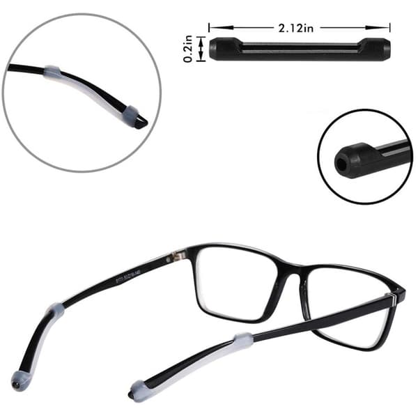 ##/Glastillbehör halkfria fodral för glasögon##/