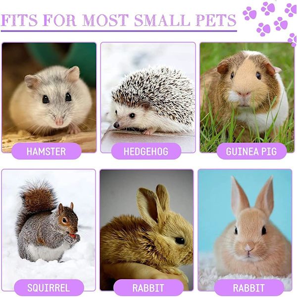 Pieni eläinhamakki, fretin hamakkipeti, häkin hamakki (violetti)