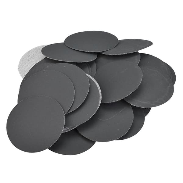 50 st Kardborre 50mm Slippapper Slippolering Papper Pads Abrasivt Sandpapper (#1500)