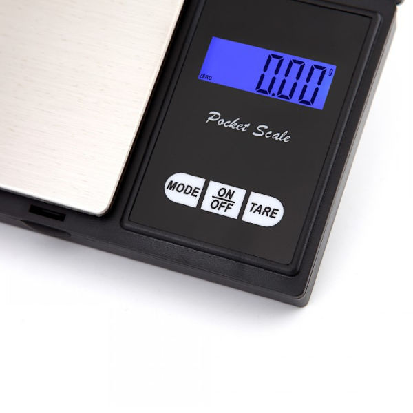 500g/0.01g Digitaalinen LCD-keittiö- ja koru-elektroninen vaaka ruostumattomasta teräksestä