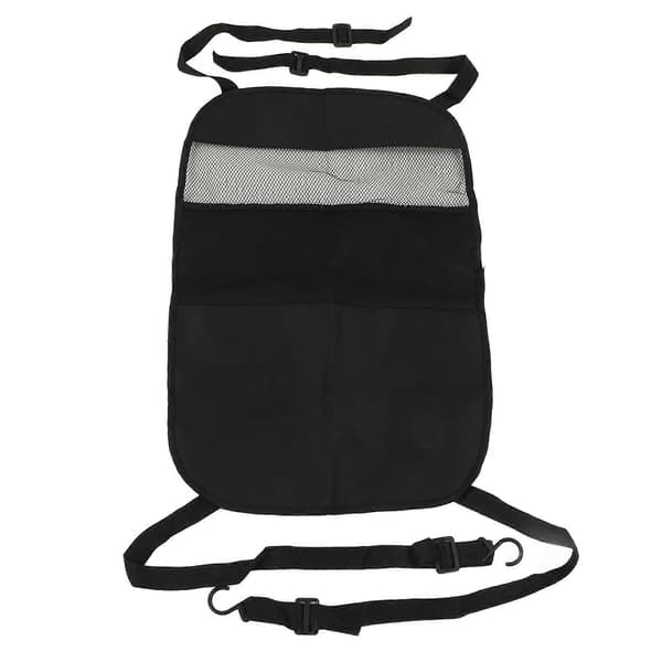 Bilnetlomme Oxford-stof 59x39cm Sort Universal Sæderyg Mesh Organizer til Biler