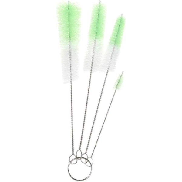 4-pack Rengöringsborste Set Flaskrengöringsborstar Mini Piprengöring