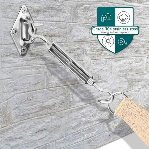 Stykker Kabelstrammer M6 Kabelstrammer Rustfritt Stål 304 Adj