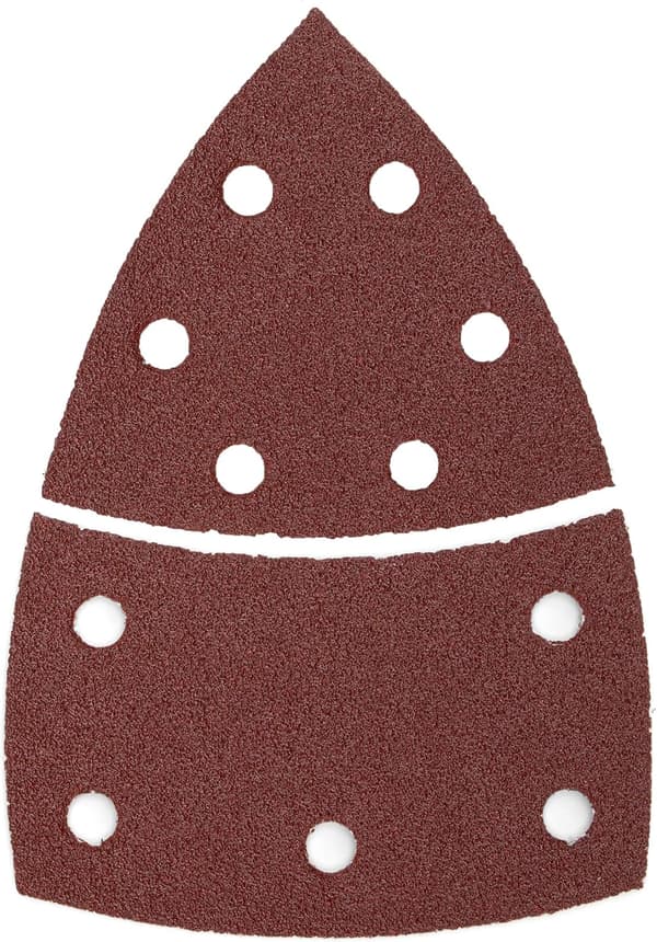 Prio-Slipning Trianglar │60 stycken │ 11 hål │ 105 x 152 mm │ Mix