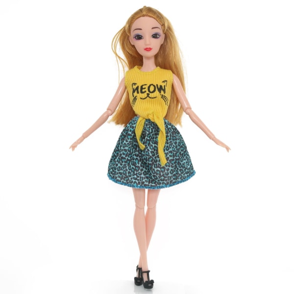 8st/ set 30cm Dockkläder Set Barbie Dress Up Baby Fashi