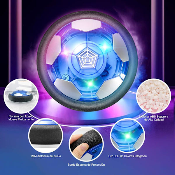 Hoverball for gutter og jenter - LED-fotballer