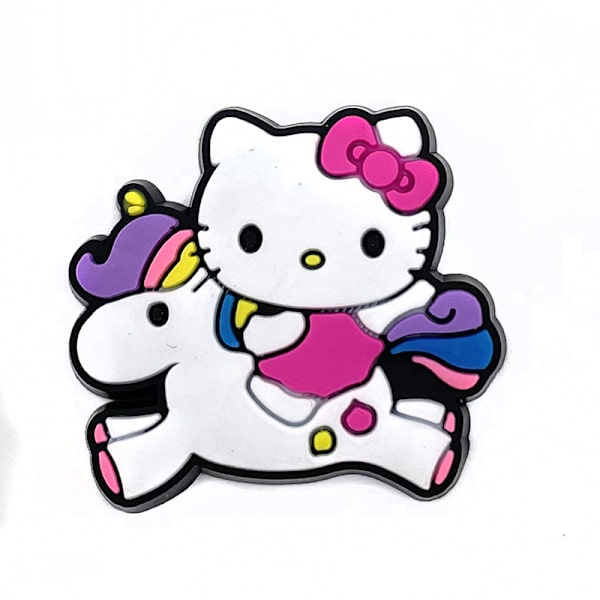 Skocharms 10 stk HelloKitty serie hul sko blomstertilbehør