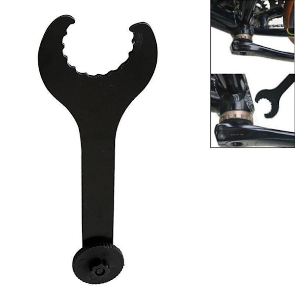 ##/1 x Cykel Center Aksel Fjernelsesværktøj 1 x Sort##/