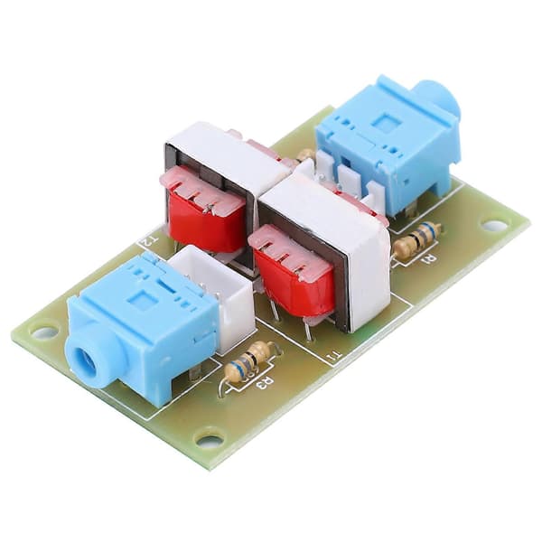 Stereo Audio Isolator Modul Felles Jord Anti-Interferens Støyisolasjonskort XHM372