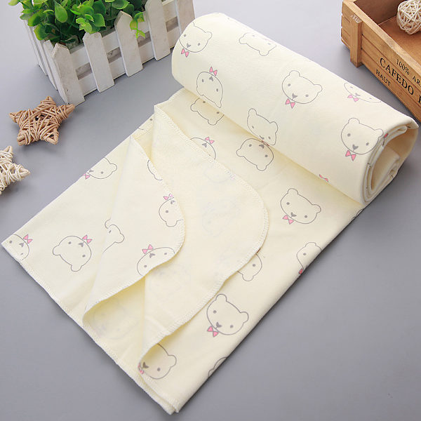 /#/1 Premium Mikrofiber Baby Badekåper - Hette - Hypoallergen Gult Be/#/