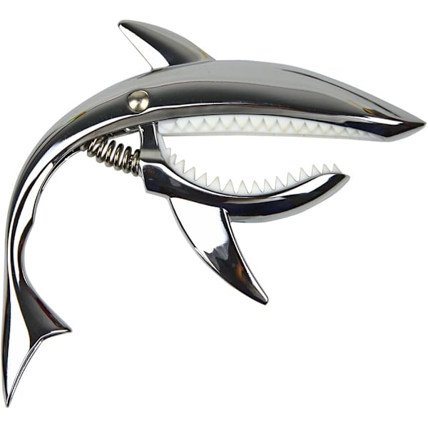 Shark Capo, Zink Legering Tone Clip til Akustisk, Folk, Elektrisk og