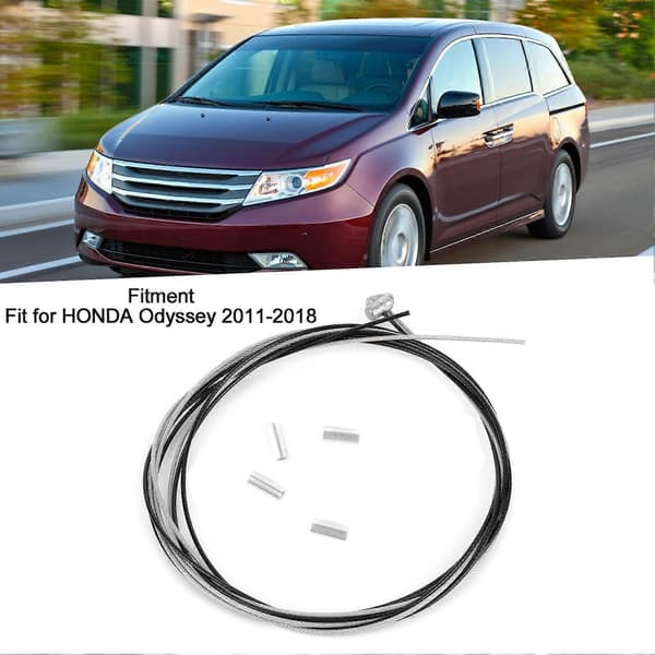6 st Skjutdörr Vajerbil Ompackningsfordon Tillbehör Passar för Odyssey 2011-2018 V/H 72050TK8A12