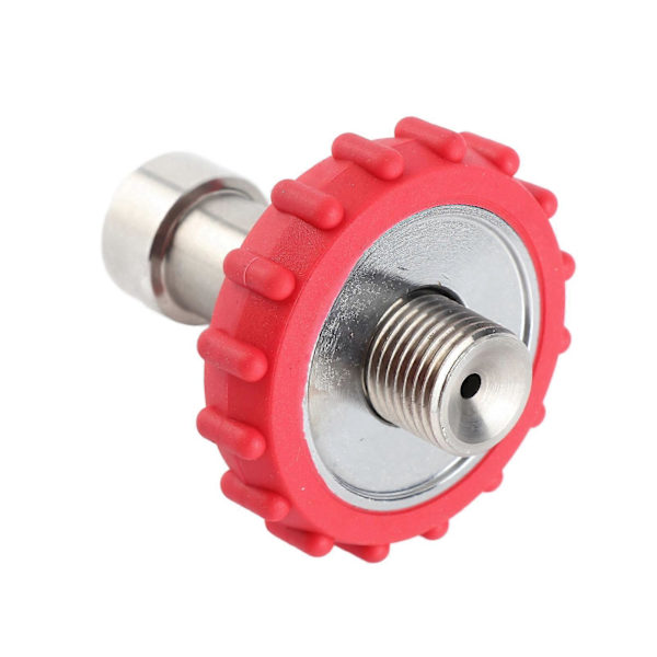 CO2 Cylinder Adapter G5/8 til M16x1.5 Rustfrit Stål Konnektor Konverter Tilbehør