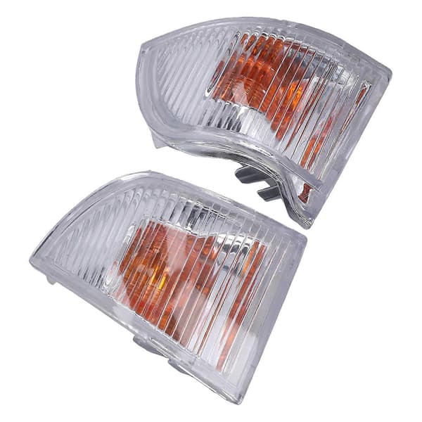 1 Par Blinklysdeksel Sidespeil Blinklys Lampe Linse Erstatning for Iveco Daily 2006?2012