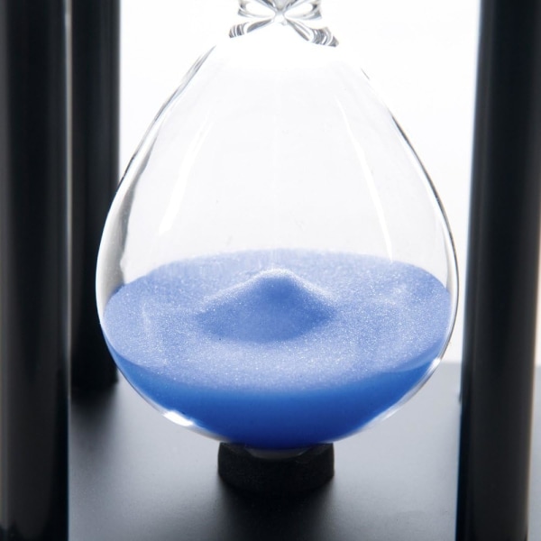 60 Minuters Sandtimer, Trä, Blå
