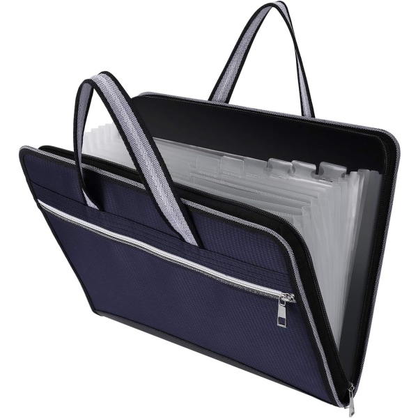 Resväska sorterare dokumentväska med 13 fack, Portable Expa