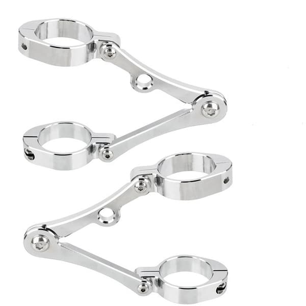 Ljusrampfästen Monteringsfäste Bar Clamp Kit Motorcykel Strålkastare Monteringsfäste Huvud 39-41mm