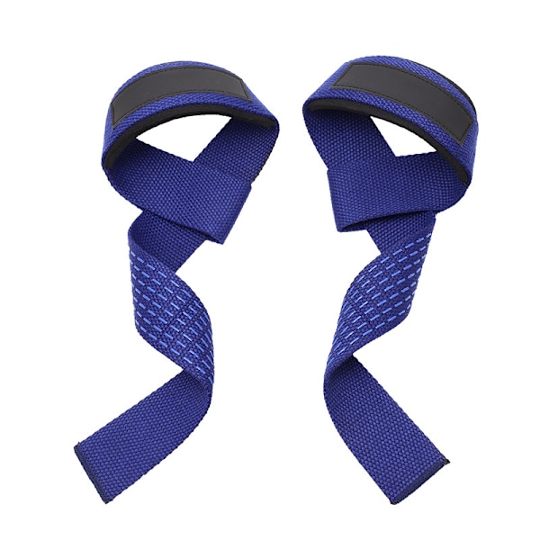 ##/Vægtløftningsstropper Sorte 1 Par Håndledsstøtte Stropper Vægtløftningsstropper Træning Bodybuilding Vægtløftning Elastisk Gel Greb Gymnastik##/