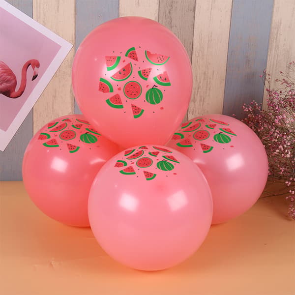 50 stk Vandmelon Party Balloner En Melon Fødselsdagsfest Vandmelon