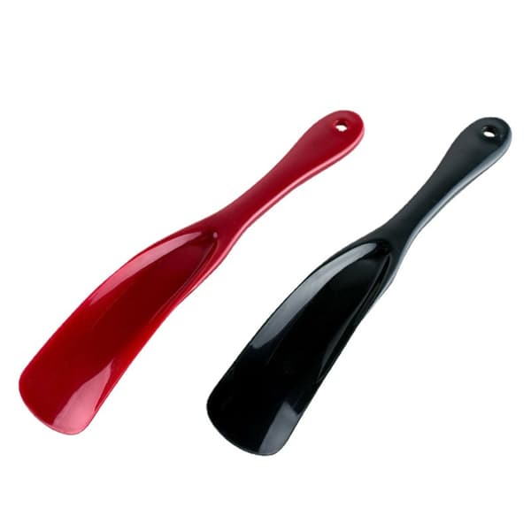 2 stk. Plastiksko-horn. Passer til mænd, kvinder, børn og seniorer.