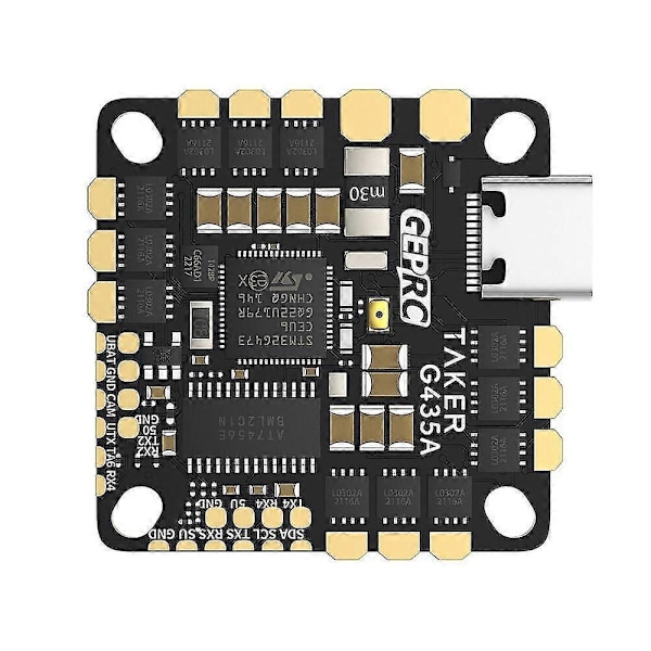 25.5x25.5mm GEPRC TAKER G4 35A AIO Flygkontroller 4in1 ESC 24S för Cinelog25 V2 FPV RC Racing Dro