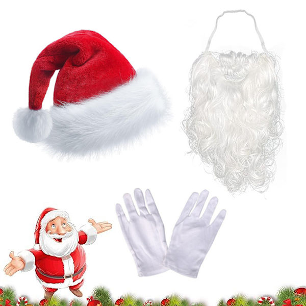 3-delars Julset Tomte Utklädnad