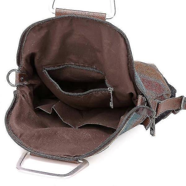 Dame Håndtasker Rygsække Lærredstasker Casual Messenger Tasker Store Håndtasker Tre-brug Multifunktionelle Rygsække 2