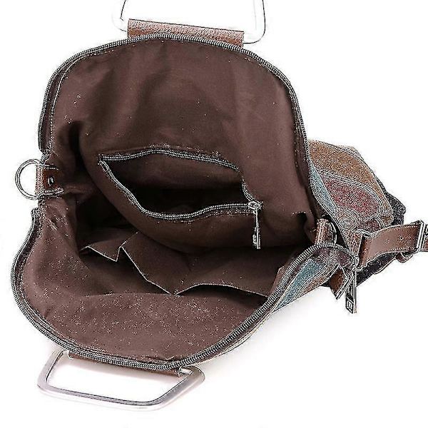 Damhandväskor Ryggsäckar Canvasväskor Casual Messenger Bags Stora Handväskor Tre-användnings Multifunktionella Ryggsäckar 2