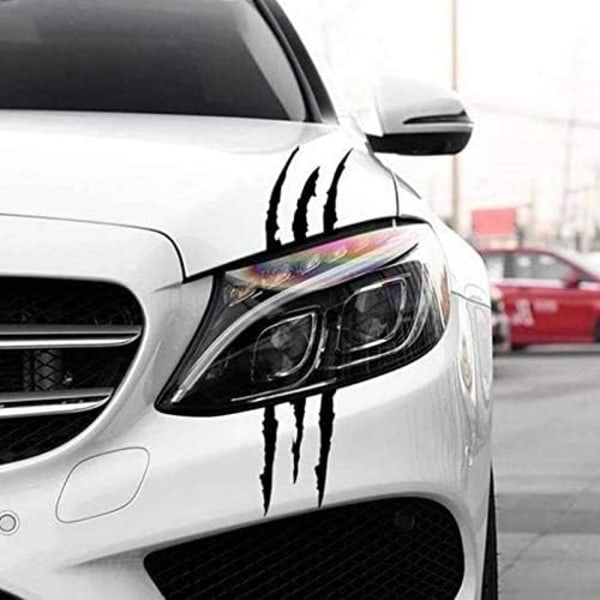Bilsticker Refleks Monster Klo Ridser Han