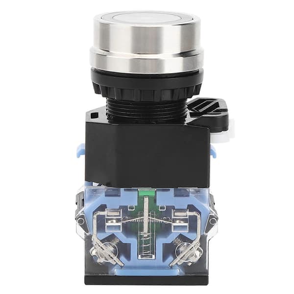 Trykknapkontakt uden lyskontrolkomponent 22 mm installationsdiameter LA38 AC220V (Auto Verrouillage)