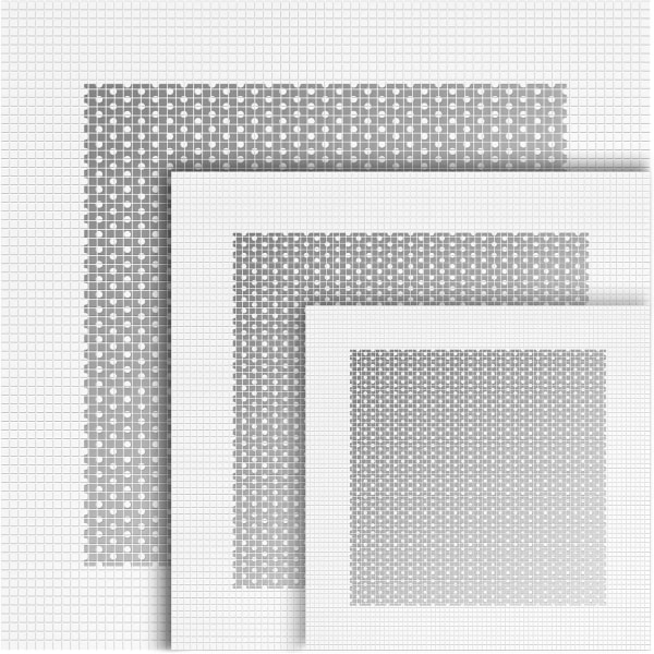 6 stycken aluminiumväggskador lappar självhäftande lappar, 4/6/8