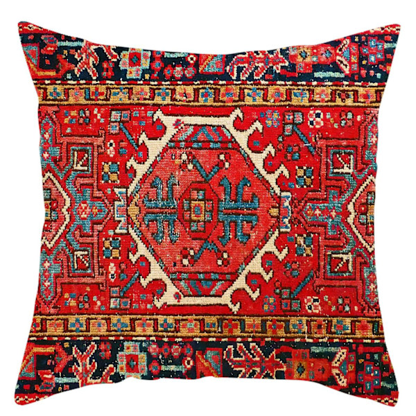 ##/(4 kpl) punainen kukka tyynynpäällinen 45*45cm##/