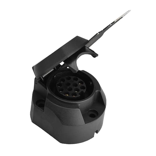 12V 13-polet trailerstik stikadapter beslag til trailer campingvogn bugsering trækstang
