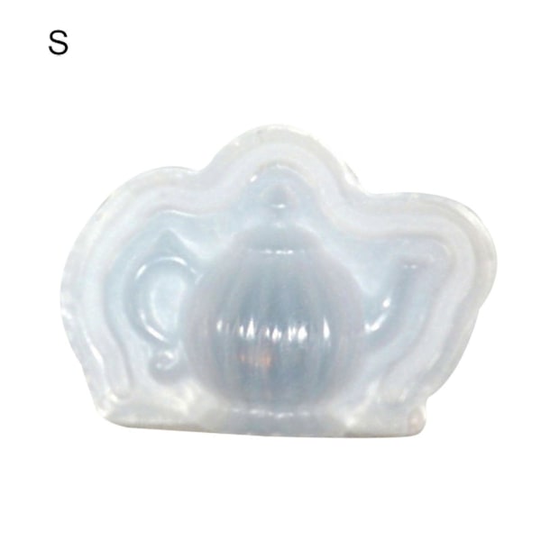 Tredimensionell Assorterad Tekanna Form UV Resin Epoxi Silikonformar DIY Verktyg S