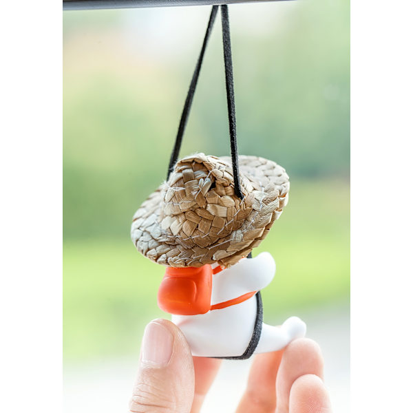 /#/Duck Charm 1 Piece Duck Charm on Car Rearview Mirror for Car Decoration/#/