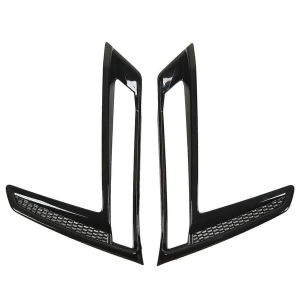 2 stk. Forkofangerlys Trim Blank Sort Beskyttende Slagfast til CRV RS 2023 og frem