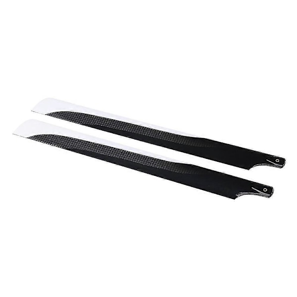 1 par PUDU 330mm Kolfiber Huvudrotor Blad Propeller För RC Helikopter